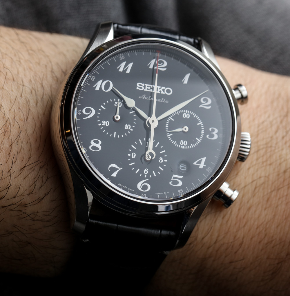 Best Replica Seiko Presage Automatic Chronograph SRQ019 & SRQ021 Limited Edition Watches Hands-On